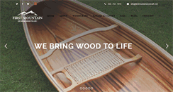 Desktop Screenshot of firstmountainwoodcraft.com